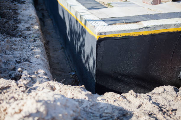 Residential Foundation Crack Repair installation at a Hawthorne, NJ home by SJ Waterproofing Pros
