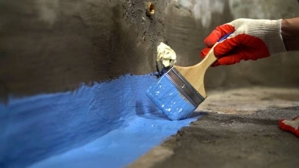 Commercial Foundation Crack Repair project at a Hawthorne, NJ business property by SJ Waterproofing Pros